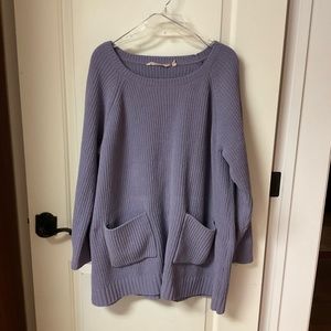Soft Surroundings Tunic Sweater with Pockets Size 1X